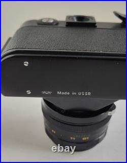 Vintage ZENIT TTL Olympian SLR film camera with Helios 44M 2/58 lens