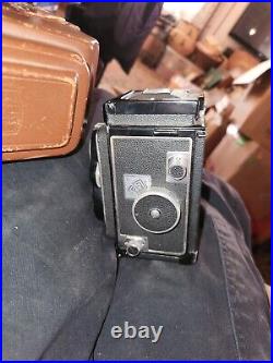 Vintage Zeiss Ikon Ikoflex IC 6x6 120 TLR Camera Tessar/Teronar 75mm F3.5 Lenses