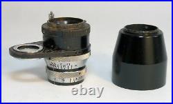 Vintage Zeiss Ikon Movikon-16 film camera with (4) Zeiss lenses, hood, crank, case