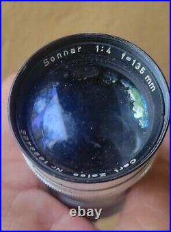 Vintage Zeiss Ikon Sonnar 135mm f4 Camera Lens SCARCE