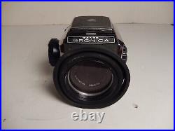 Vintage Zenza Bronica S2 Film Camera Nikon Nikkor f 7.5cm 12.8 Lens UNTESTED