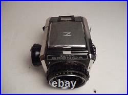 Vintage Zenza Bronica S2 Film Camera Nikon Nikkor f 7.5cm 12.8 Lens UNTESTED