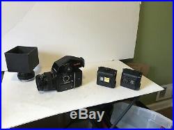 Vintage Zenza Bronica Sq-a Camera With 2 Lenses And Cartridges