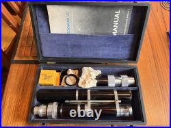 Vintage Zoomar Camera Lens And Case 1946