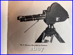 Vintage Zoomar Camera Lens And Case 1946