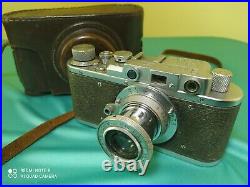 Vintage Zorki 1C USSR 35mm Rangefinder Camera 50mm F3.5 Lens UK Dealer