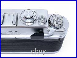 Vintage Zorki-4K Rangefinder Camera Full CLA Serviced & Tested Mint? 7569