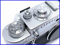 Vintage Zorki-4K Rangefinder Camera Full CLA Serviced & Tested Mint? 7569