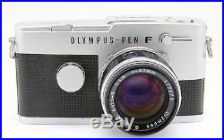 Vintage analog camera Olympus Pen F / Pen FT & 4x Zuiko lens f. E. 90 150 200 mm