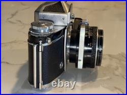 Vintage camera EXACTA/Jhagee EXAKTA/Lens Carl Zeiss 50 MM Untested