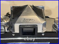 Vintage camera EXACTA/Jhagee EXAKTA/Lens Carl Zeiss 50 MM Untested