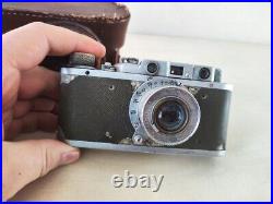 Vintage camera FED NKVD folding lens 3.5 50mm? 60337 USSR rare