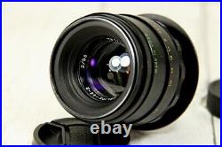 Vintage camera Lens HELIOS 44-2 58mm f/2 Lens M42 mount / adapter Canon