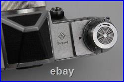Vintage camera PRAKTINA FX For lens Carl Zeiss Jena Made in Germany
