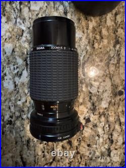 Vintage camera lens lot Vintage camera lens lot