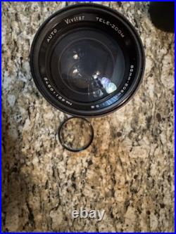 Vintage camera lens lot