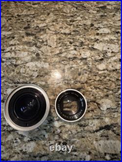 Vintage camera lens lot