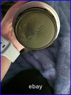 Vintage cannon camera lens And Cases