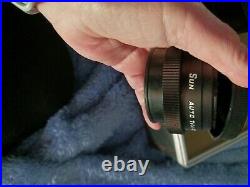 Vintage cannon camera lens And Cases