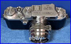 Vintage canon camera rangefinder With Lens