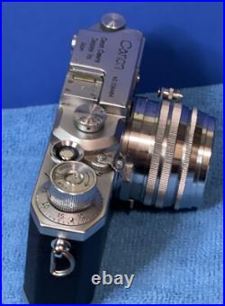 Vintage canon camera rangefinder With Lens