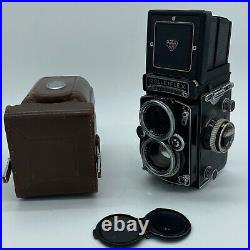 Vintage estate camera ROLLEIFLEX E2 Carl Zeiss PLANAR 2.8 Lens UNTESTED AS-IS