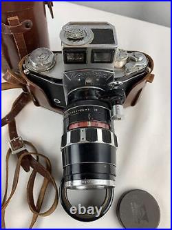 Vintage exakta vx iia camera Lens Schneider-kreuznach Tele-Xenar 13,5/135