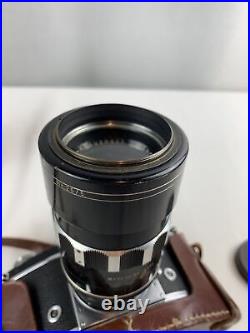Vintage exakta vx iia camera Lens Schneider-kreuznach Tele-Xenar 13,5/135