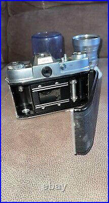 Vintage kodak retina reflex s camera with lens