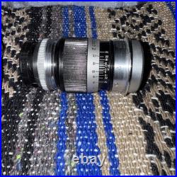 VintageRARELeica III Camera with extra lens and light meter