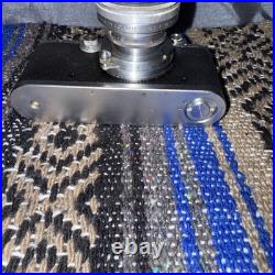 VintageRARELeica III Camera with extra lens and light meter