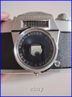 Voigtlander Bessamatic SLR 35m Camera Lens Case More Vintage Germany