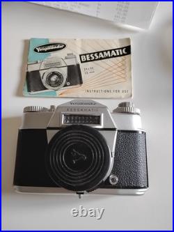 Voigtlander Bessamatic SLR 35m Camera Lens Case More Vintage Germany
