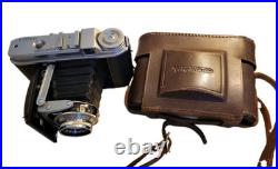 Voigtlander Perkeo II Folding Camara with Case Color Skopar Lens 135/80