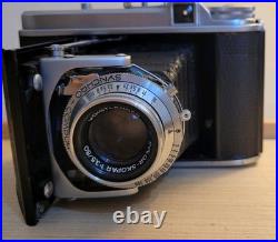 Voigtlander Perkeo II Folding Camara with Case Color Skopar Lens 135/80