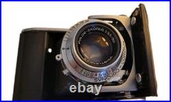 Voigtlander Perkeo II Folding Camara with Case Color Skopar Lens 135/80