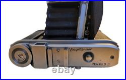 Voigtlander Perkeo II Folding Camara with Case Color Skopar Lens 135/80