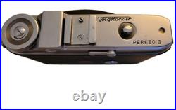 Voigtlander Perkeo II Folding Camara with Case Color Skopar Lens 135/80