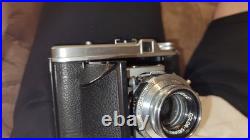 Voigtlander Perkeo II Folding Camara with Case Color Skopar Lens 135/80