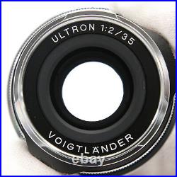Voigtlander ULTRON 35mm F/2 Aspherical Vintage Line VM (Leica M) -Near Mint
