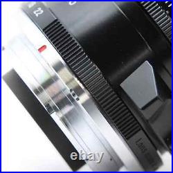 Voigtlander ULTRON Vintage Line 28mm F/2 Asph. TypeII VM Black -Near Mint