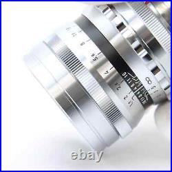 Voigtlander Ultron 35mm F/1.7 Vintage Line Aspherical VM Silver #336