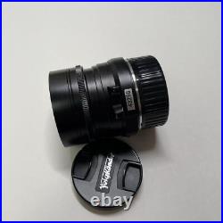 Voigtlander Ultron Vintage Line 28mm F2 VM Mount Black with Lens Guard attached