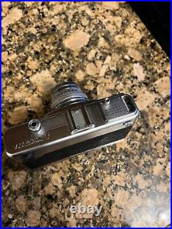 Voigtlander Vitessa T Film Camera 35mm Color Skopar Lens 12.8/50 Vintage Voigtlander Vitessa T Film Camera 35mm Color Skopar Lens 12.8/50 Vintage