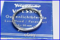 Voigtlander Vitessa T Outfit Color Skopar 50mm F/2.8, Lens Shade, Manual, Case