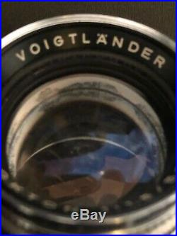 Voigtlander prominent nokton 50 11.5 Lens