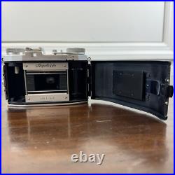 Vtg 1950s 35mm Film Camera King Regula I-Po Steinheil Cassar 12.8/f 50mm Lens