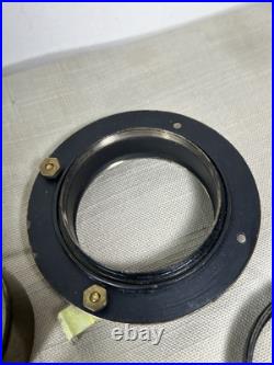 Vtg Antique Early 1900s Brass Large Camera Lens