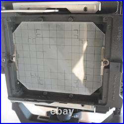 Vtg CAMBO 4x5 Rail Camera With Lens Holland Large format