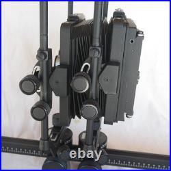 Vtg CAMBO 4x5 Rail Camera With Lens Holland Large format